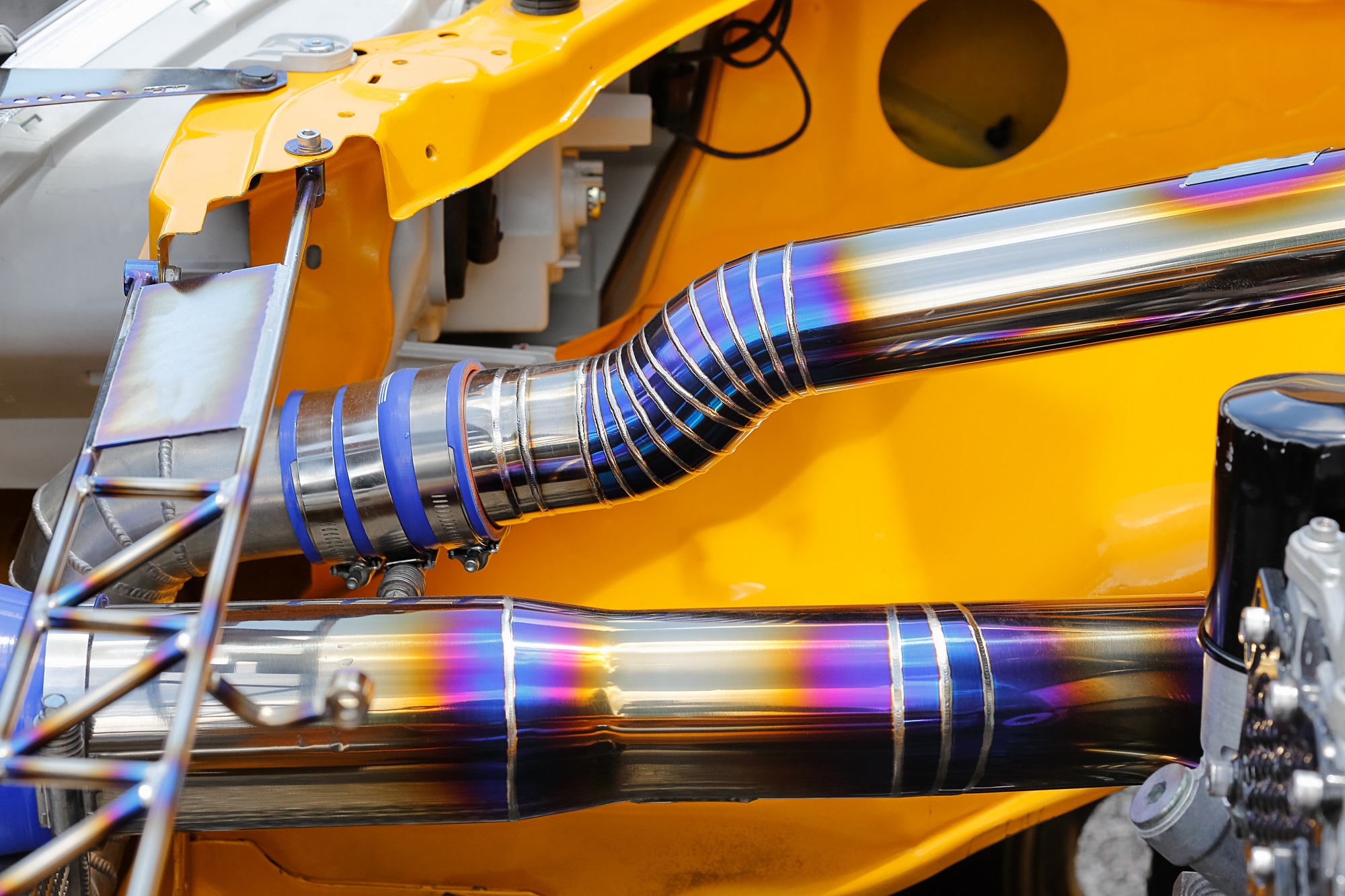 Welded exhausts
